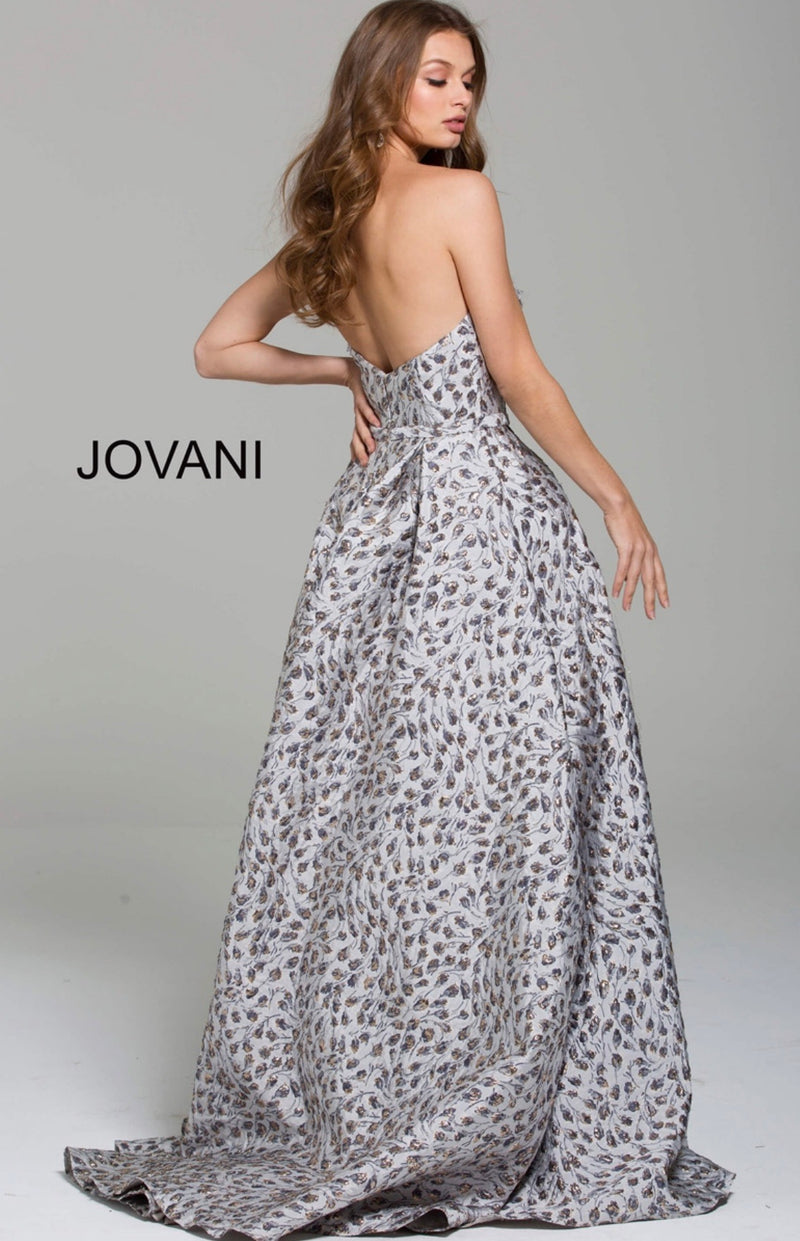 JOVANI 59632 Strapless Evening Dress - CYC Boutique