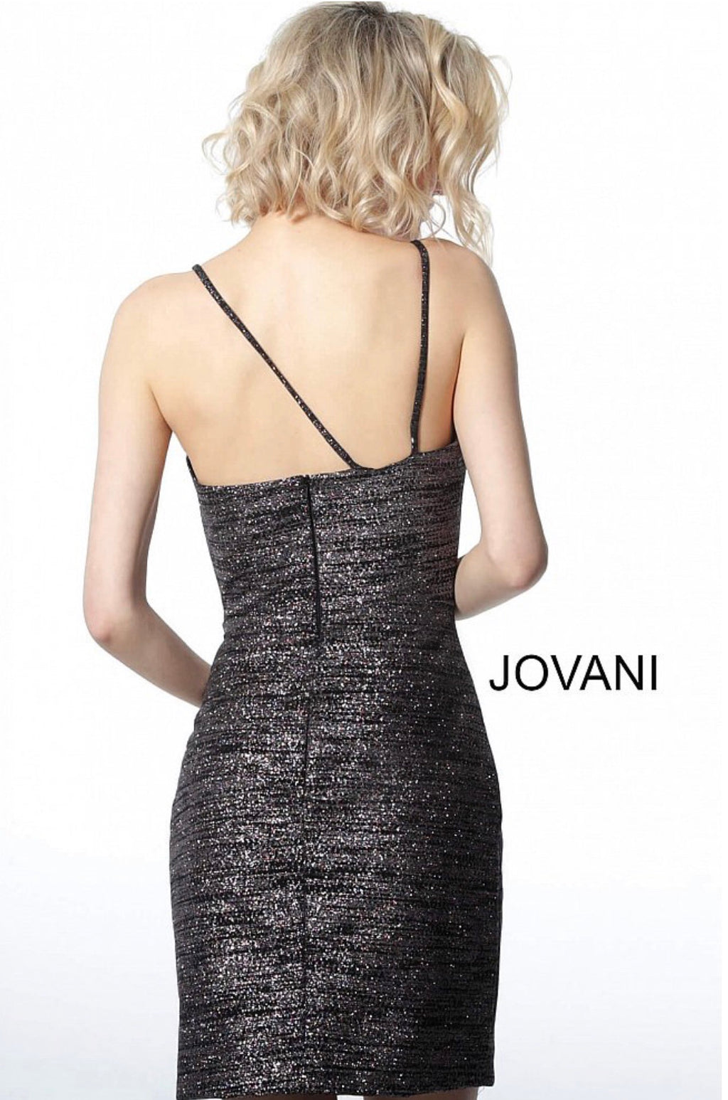 JOVANI 1128 Front Cut-Out Cocktail Dress - CYC Boutique