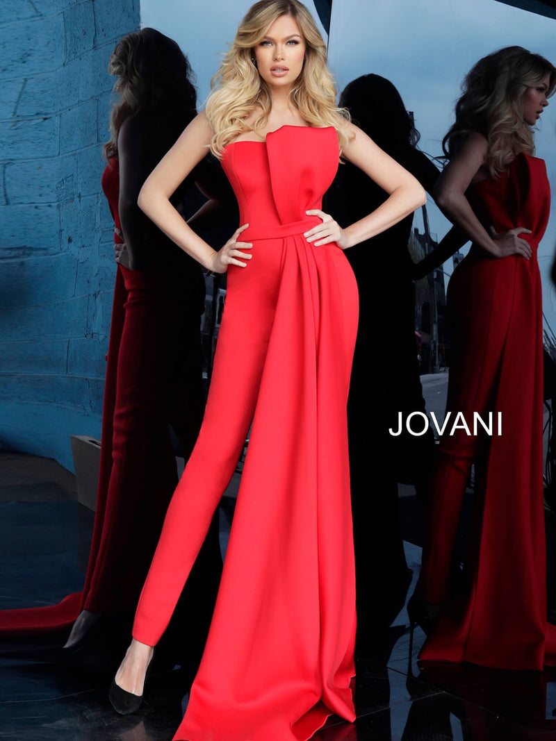 JOVANI 1093 Bow Bodice Evening Jumpsuit - CYC Boutique