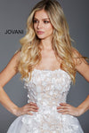 JOVANI 55616 Floral Applique Strapless Formal Dress - CYC Boutique