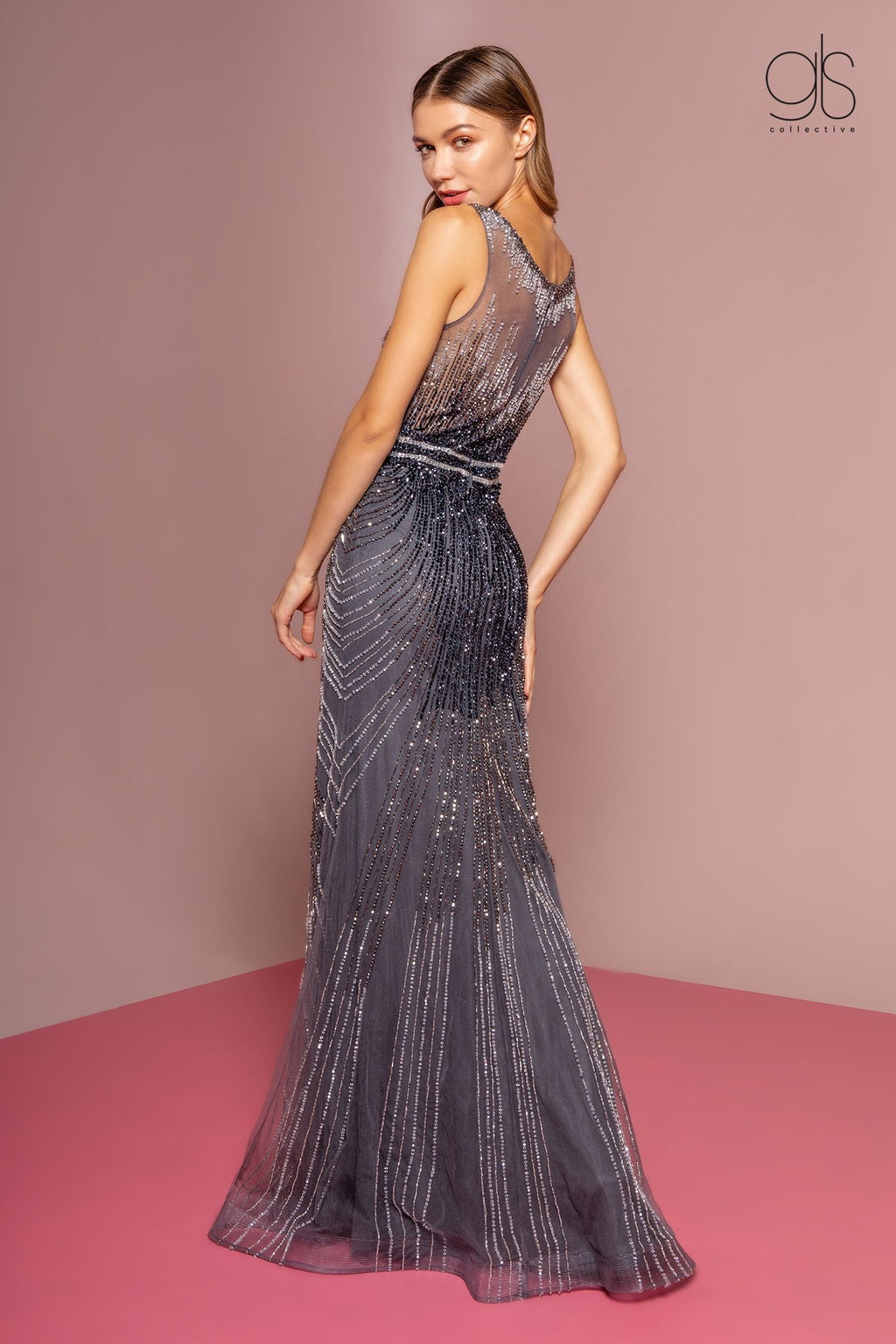 GLS by Gloria GL2555 Embellished Mermaid Dress - CYC Boutique