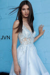 JOVANI JVN62715 Embroidered Fit and Flare Dress - CYC Boutique