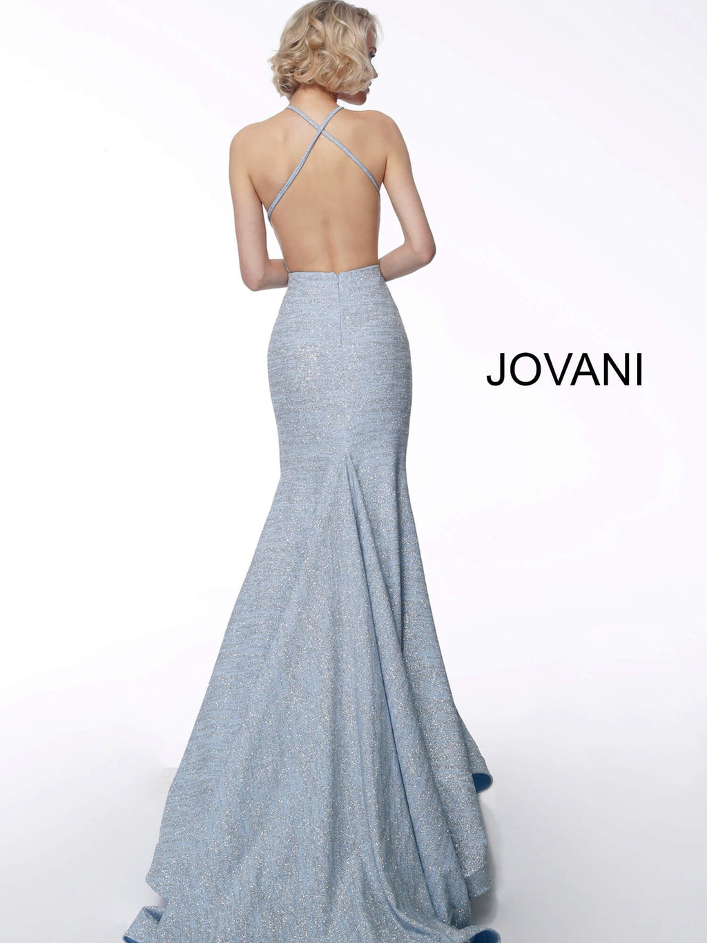 JOVANI 65416 Backless Evening Dress - CYC Boutique