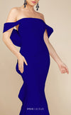 MNM Couture N0145 Off the Shoulder Ruffle Mermaid Gown - CYC Boutique