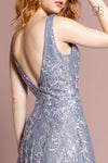 GLS by Gloria GL2698 Embellished Illusion Neckline Evening Dress - CYC Boutique