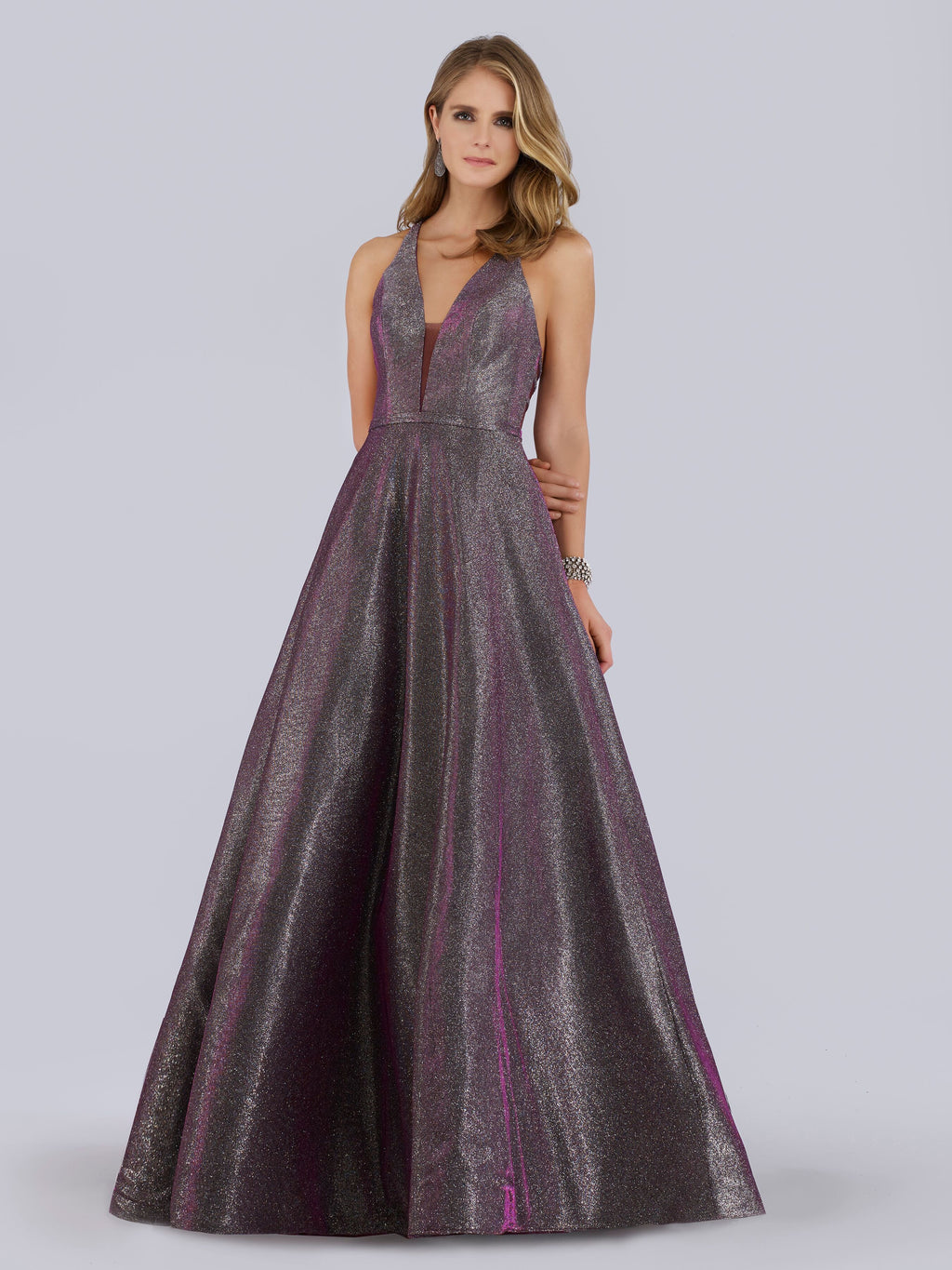 Lara Dresses 29779 Shimmering A-line Gown - CYC Boutique