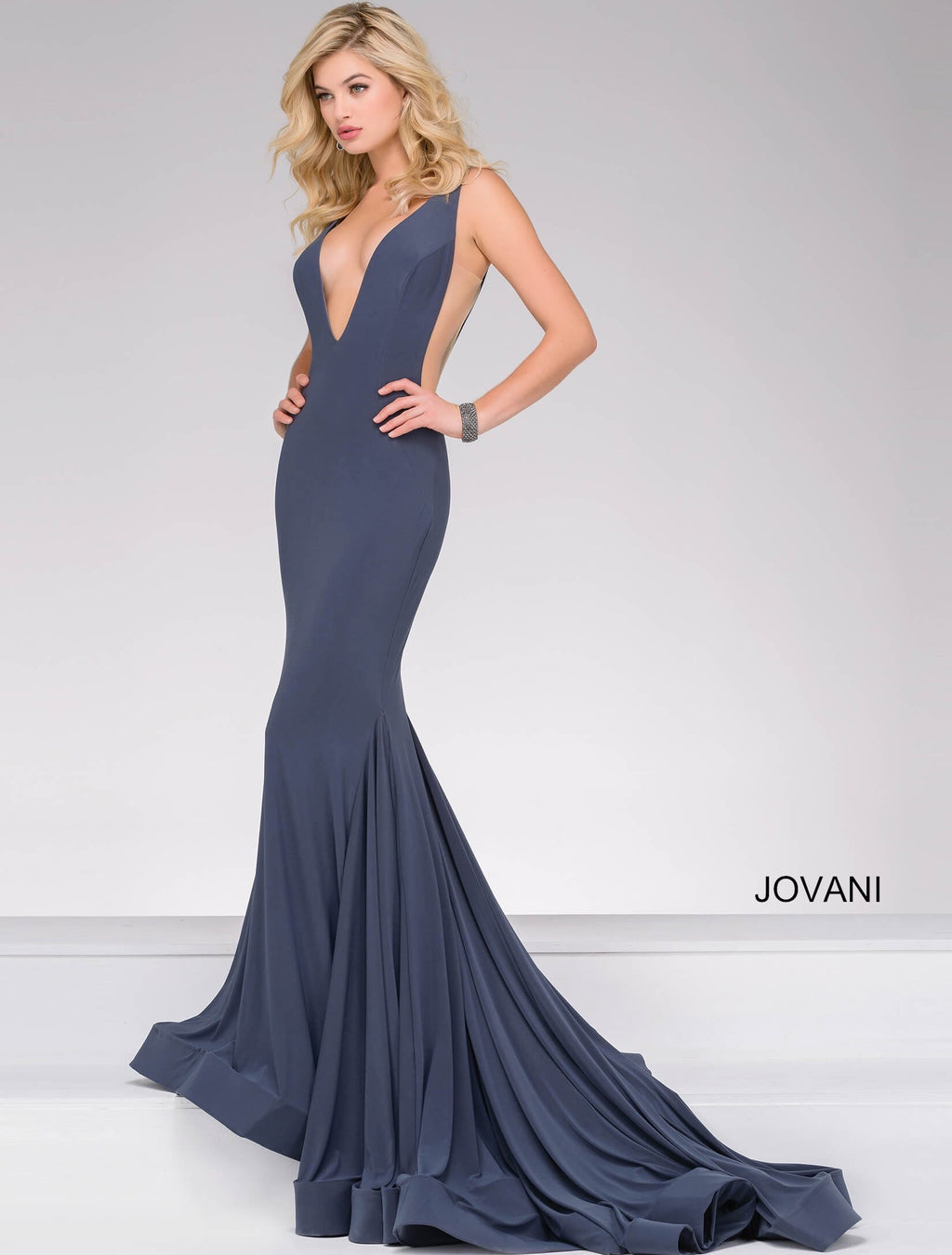 JOVANI 46756 Jersey Gown - CYC Boutique