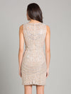 LARA Dresses 29915 Beaded Jewel Neck Dress - CYC Boutique