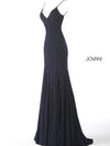 JOVANI 63563 Embellished Backless Dress - CYC Boutique