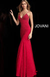 JOVANI 63563 Embellished Backless Dress - CYC Boutique