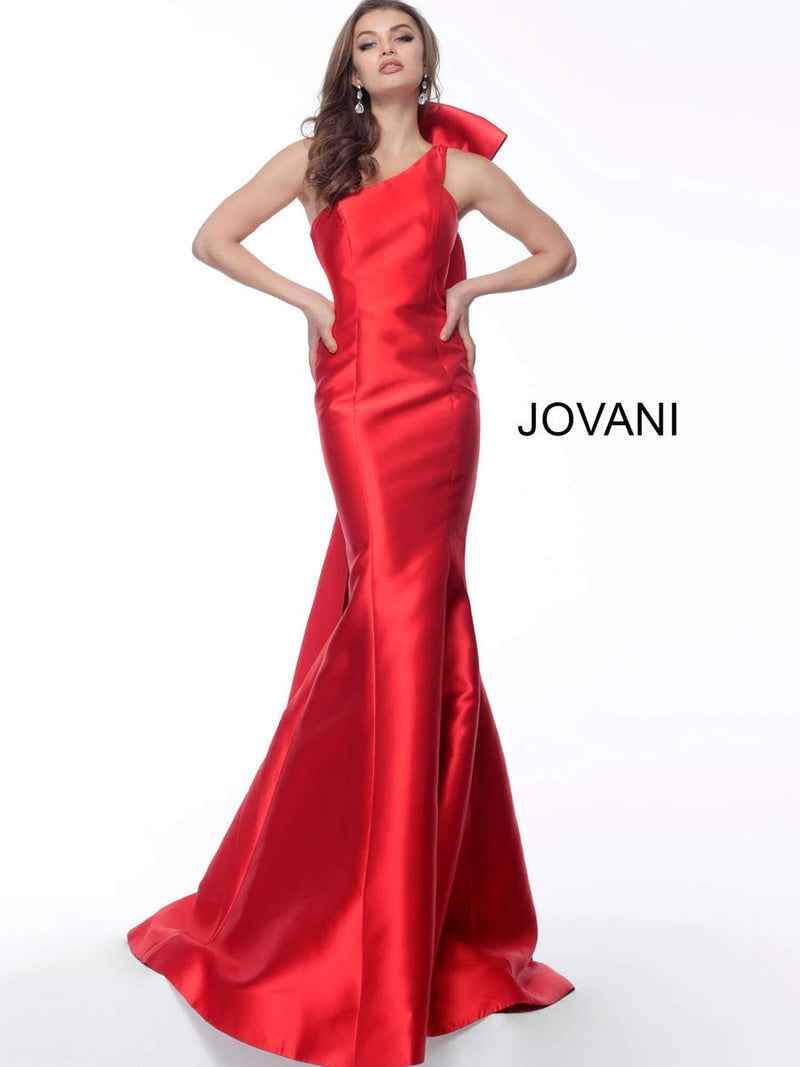 JOVANI 62463 One Shoulder Gown - CYC Boutique