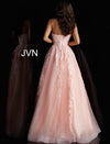 JVN by JOVANI Embroidered Strapless Ballgown JVN66970 - CYC Boutique