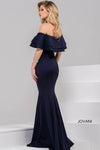 JOVANI 49631 Off-Shoulder Mermaid Evening Dress - CYC Boutique